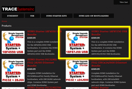 Store SUMS Starter Page 560w 87J50